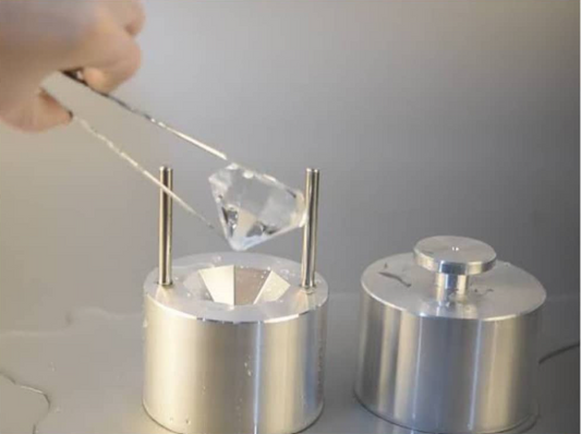 DINER WARES Hydraulic Japanese Diamond Shaped Ice Press kit