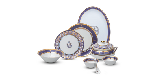Neel Kamal Dinner Set – 35 Pcs