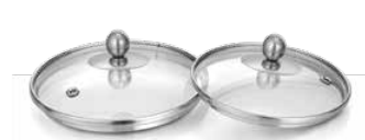 Handi Lid with Knob Glass