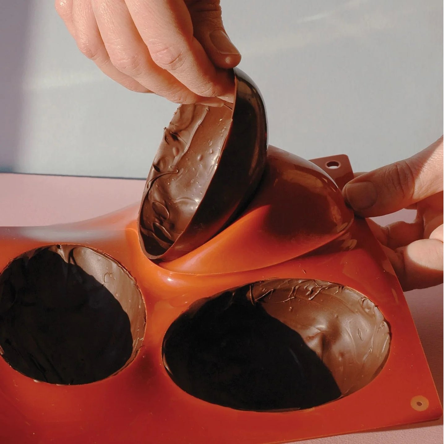 SILIKOMART Silicon Half Egg Mould SF041