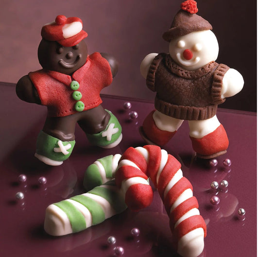 SILIKOMART Gingerbread Man Silicon Moulds SF106