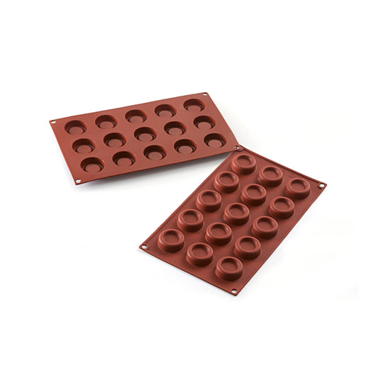 SILIKOMART Silicon Mini Round Dessert Mould SF178