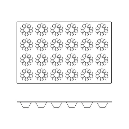 SILIKOMART Silicon Mould  Briochette SQ001