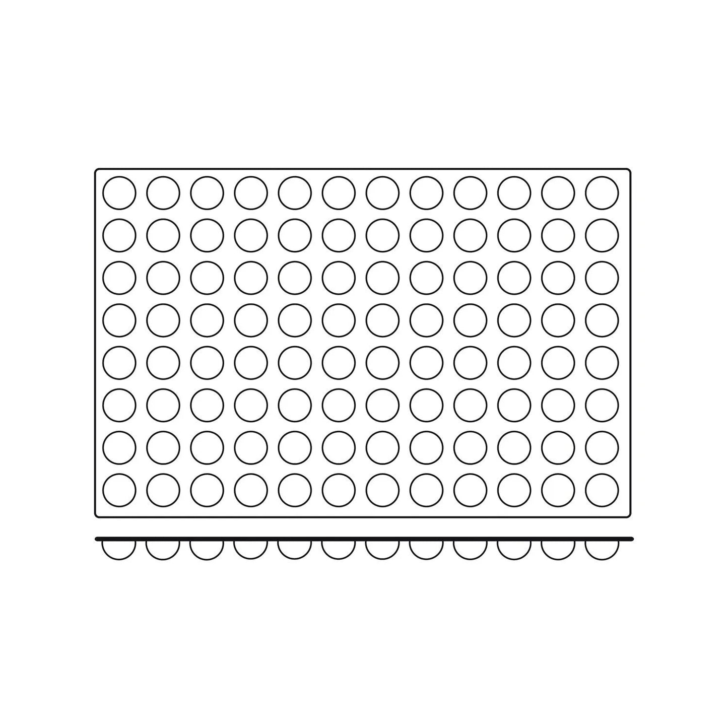SILIKOMART Silicon Mould Mini Semisfere SQ015