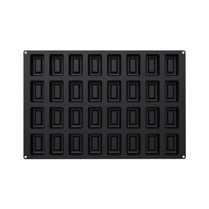 SILIKOMART Silicon mould Rectagular Savarin SQ089
