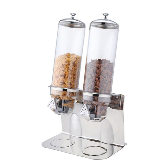 SUNNEx Cereal Dispenser Double Cap: 4 ltr. each PC / SS