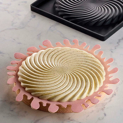 PAVONI Top Silicon Mould Twirl 160ml 1 Indent TOP30S