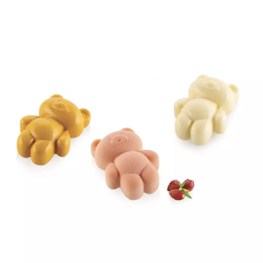 " SILIKOMART Professional Valentine Cake Moulds - TEDDY BEAR XS"