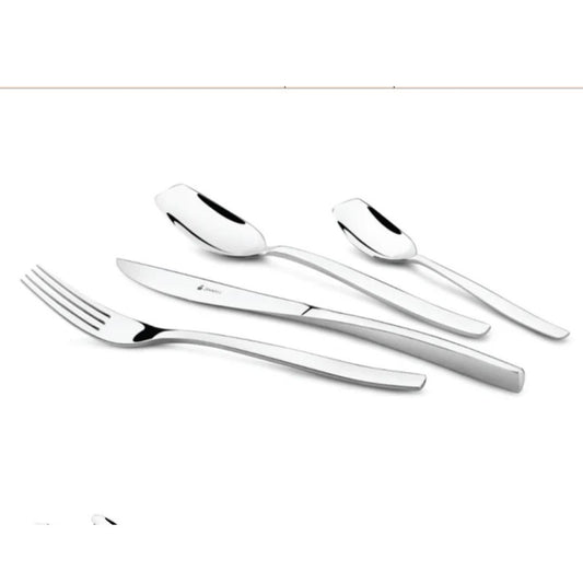 SHAPES Square Design 18/10 Stainless Steel Cutlery – Mirror Finish | 6 mm Heavy Duty | Restaurant Use