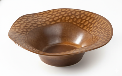 AURA Wave Rim Bowl Sablestone