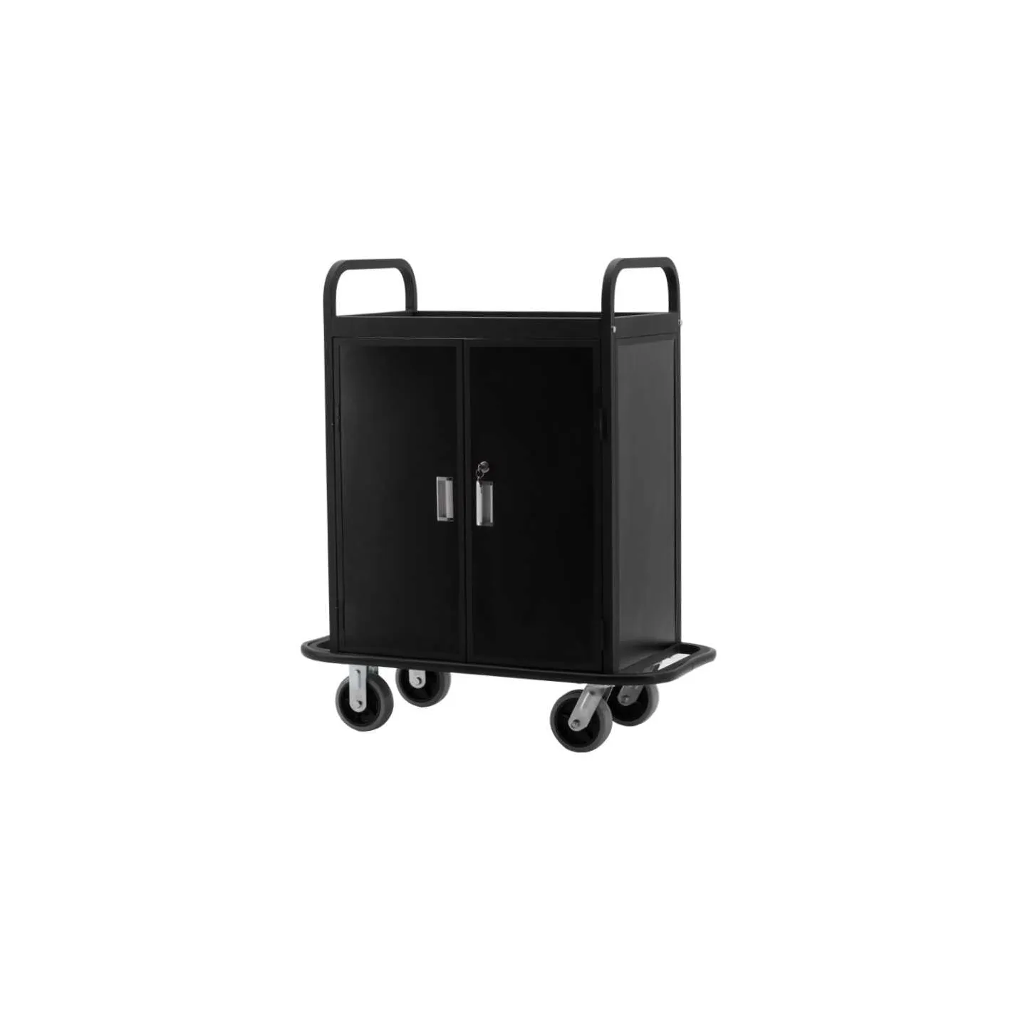 DINER WARES Wine & Beverage Service Trolley with Doors