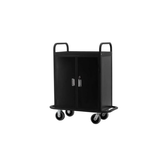 DINER WARES Wine & Beverage Service Trolley with Doors