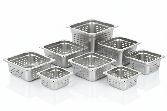 DINER WARES GN Pans 0.6 mm perforated