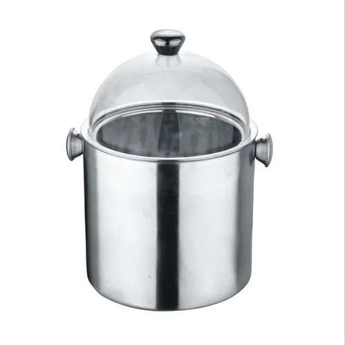 DINER WARES Ice Cream Dispenser - SS / PC 5 ltr