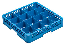 JIWINS Glass Rack 16 Compartment