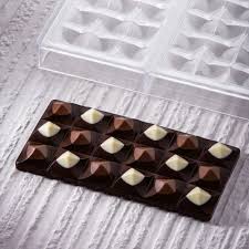 PAVONI Choco Bar Mould Moulin 3 Indents 100g PC5009