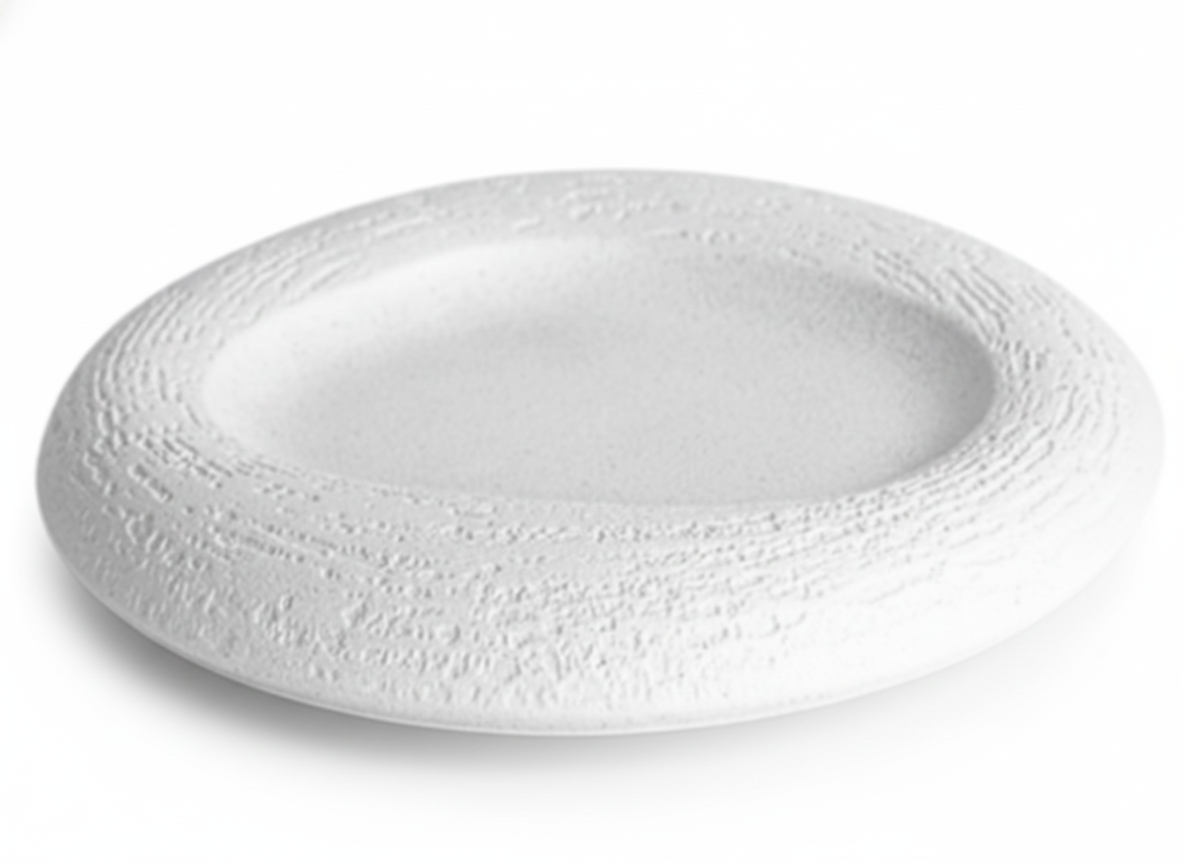 AURA Irregular Platter Whitesand