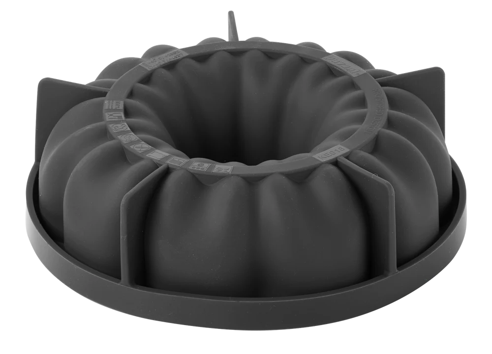 PAVONI 3D Pavo cake Silicone Mould Queen 1000ml KE018S