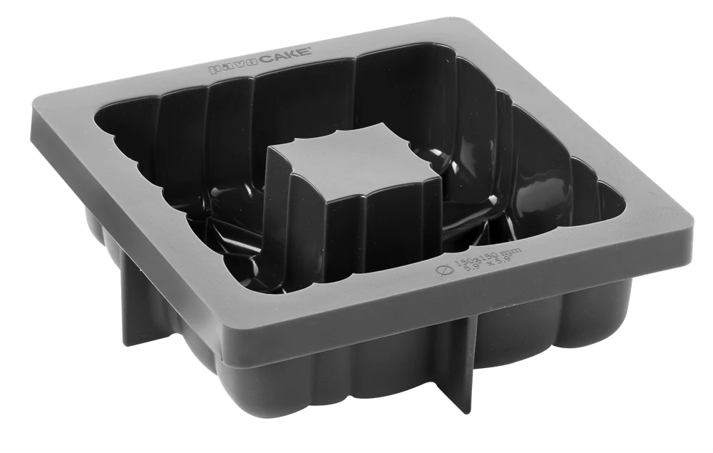 PAVONI 3D Pavocake Silicone Mould Square 1000ml KE037S