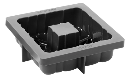 PAVONI 3D Pavocake Silicone Mould Square 1000ml KE037S