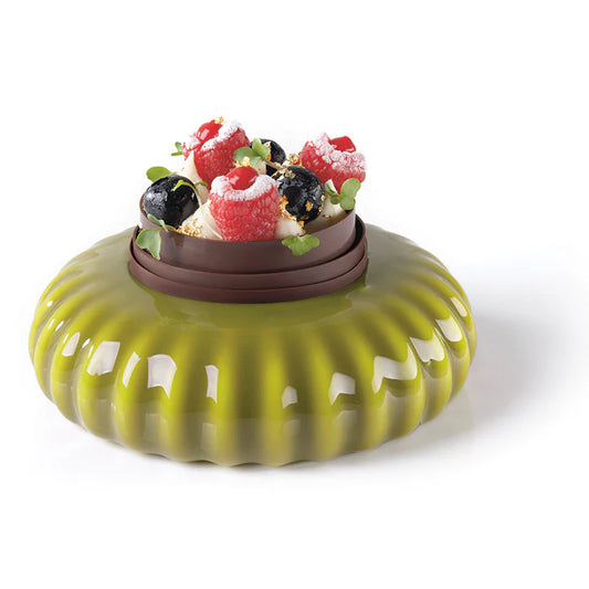 PAVONI 3D Pavocake Silicone Mould Plissee 550ml KE053S