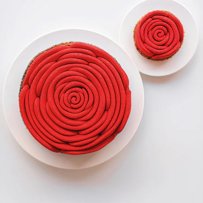 PAVONI 3D Pavoflex Silicone Mould  400 x 300 mm Rose 100ml Px4386S