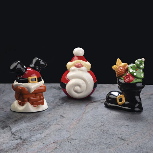 PAVONI Christmas Santa Chimney Chocolate Mould 380g | Professional Bakery Decoration Mould