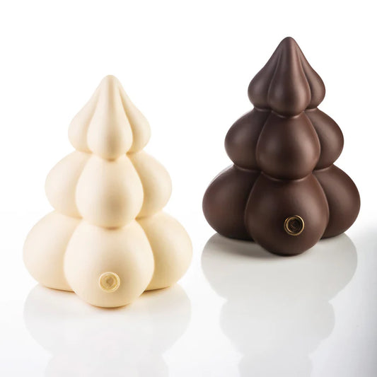 PAVONI Thermoformed Mould Christmas Blob Tree 250g KT206
