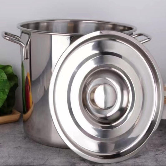 DINER WARES Fabricated Steel Stock Pot Heavy Duty
