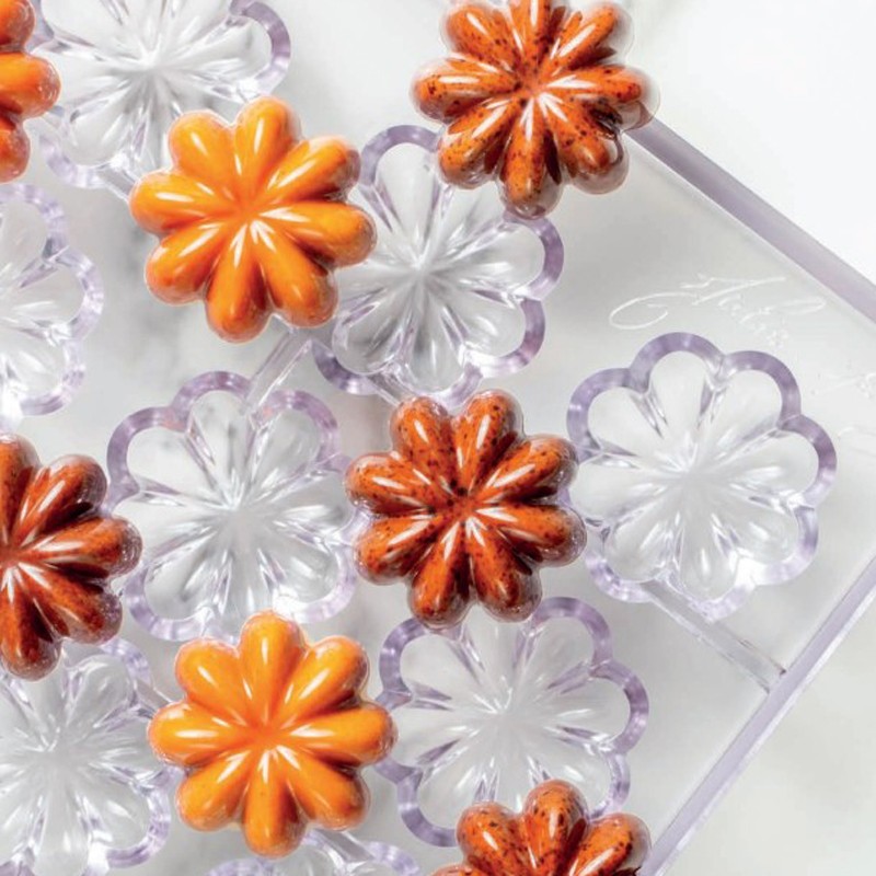 Martellato Étoile Chocolate Mold – 15 Cavities