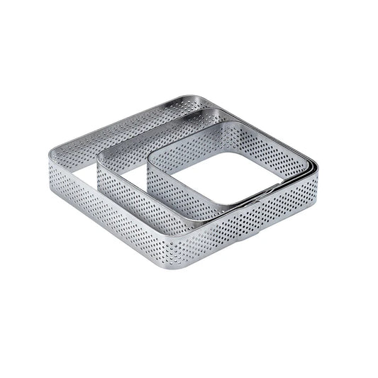 PAVONI Micro Perforated SS Square with Rounded Corners XF01