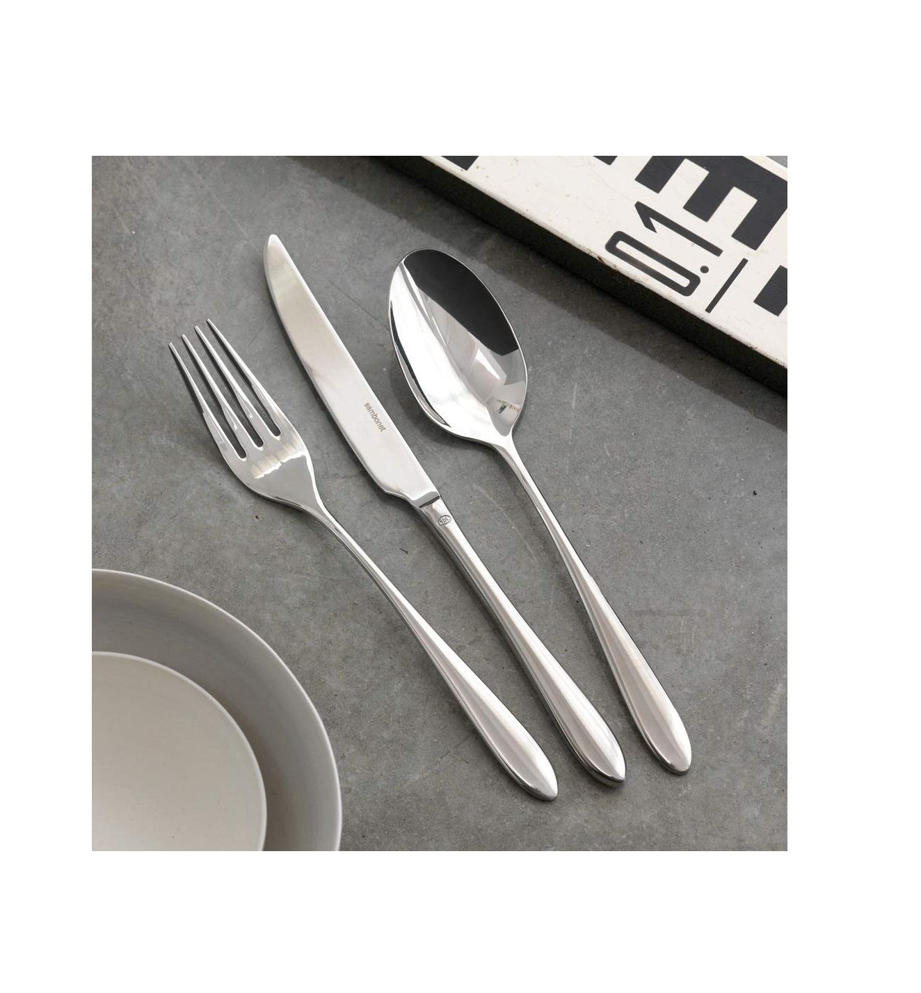 MONTELLI Nile 18/10 Stainless Steel Cutlery – 3.5 mm Heavy Gauge | Hotel & Restaurant Grade
