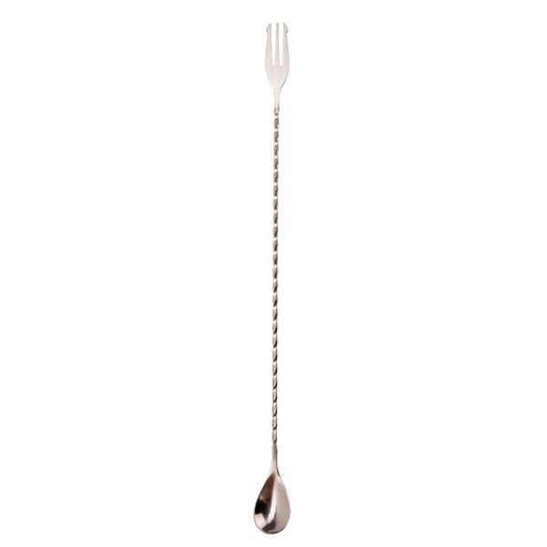 DINER WARES Bar Spoon Fork Tail SS 40.5 cm