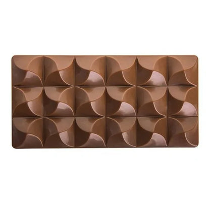 PAVONI Choco Bar Mould Moulin 3 Indents 100g PC5009