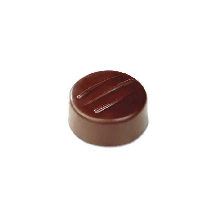 PAVONI Choco Bar Mould Artisanal Round fork PC101