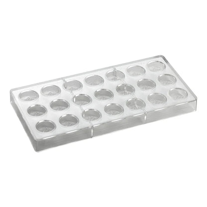 PAVONI Choco Bar Mould Artisanal Round fork PC101