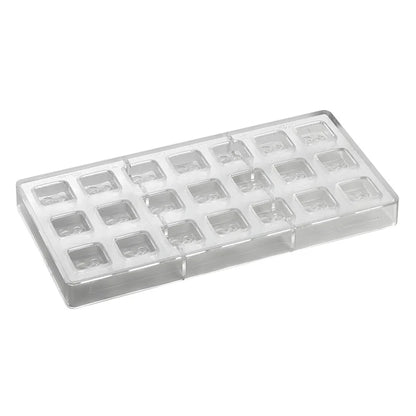 PAVONI Choco Bar Mould Artisanal Square Fantasy PC103