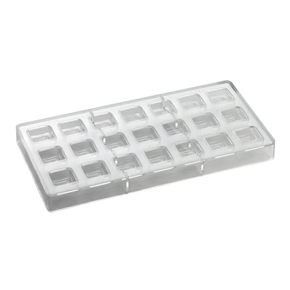 PAVONI Choco Bar Mould Artisanal Square Line PC105