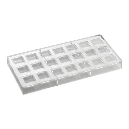 PAVONI Choco Bar Mould Artisanal Smooth Square PC112