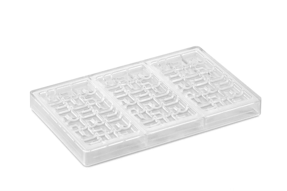 PAVONI Choco Bar Mould Ola 3 Indents 100g PC5003