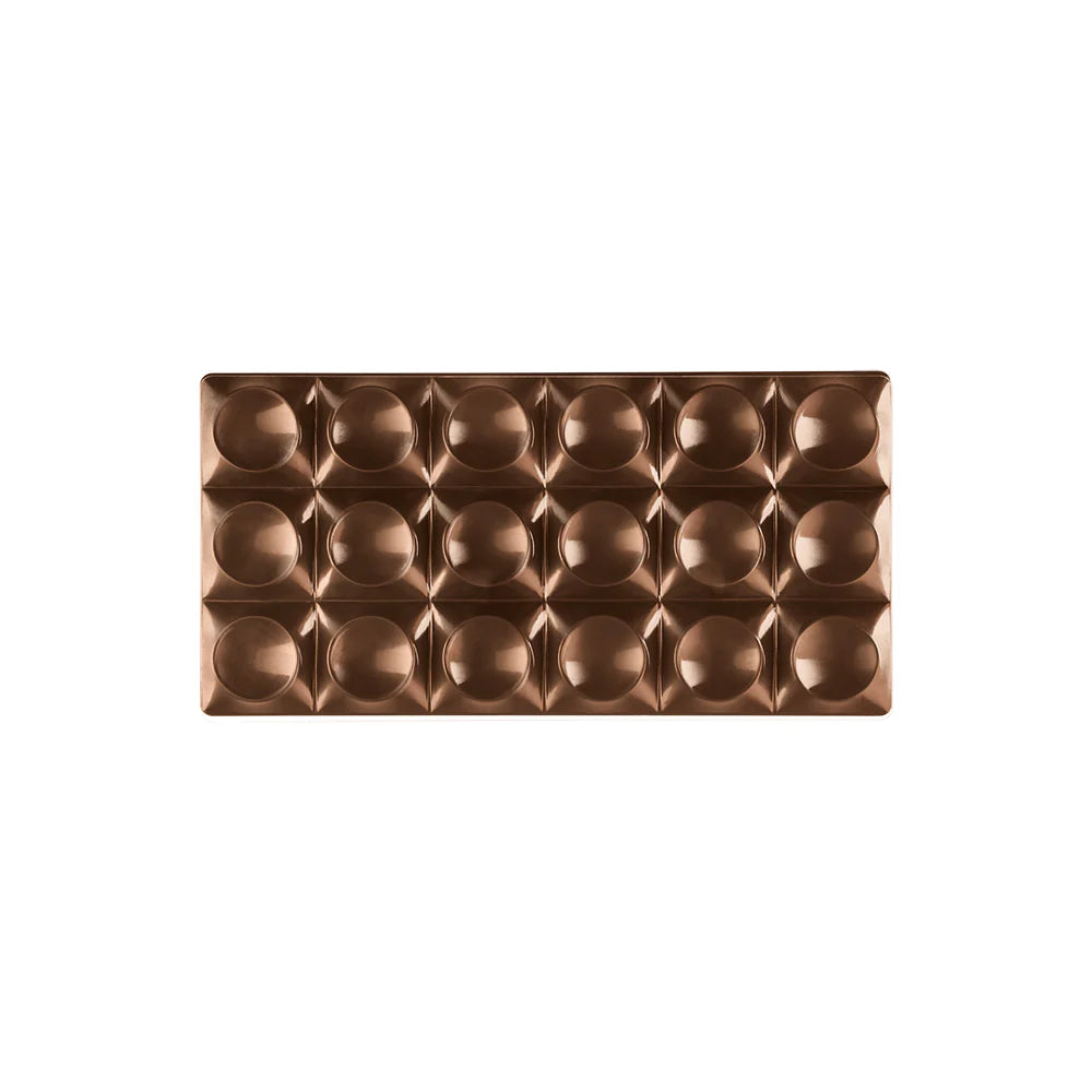 PAVONI Choco Bar Mould Bricks 3 Indents 100g PC5010