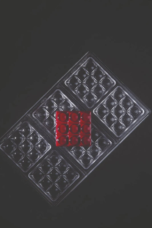 PAVONI Choco Bar Mould Mini Brick 3 Indents 100g PC5013