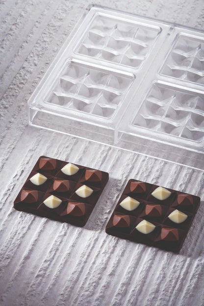 PAVONI Choco Bar Mould Mini Moulin 6 indents 50g PC5014