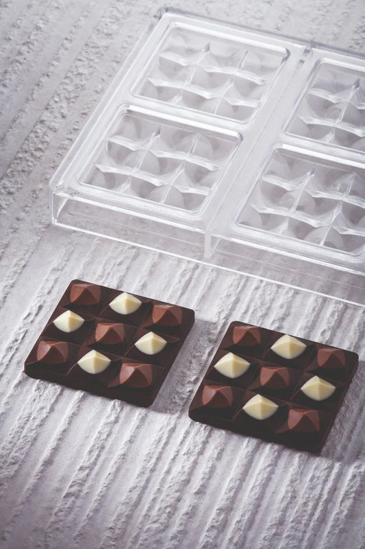 PAVONI Choco Bar Mould Mini Moulin 6 indents 50g PC5014