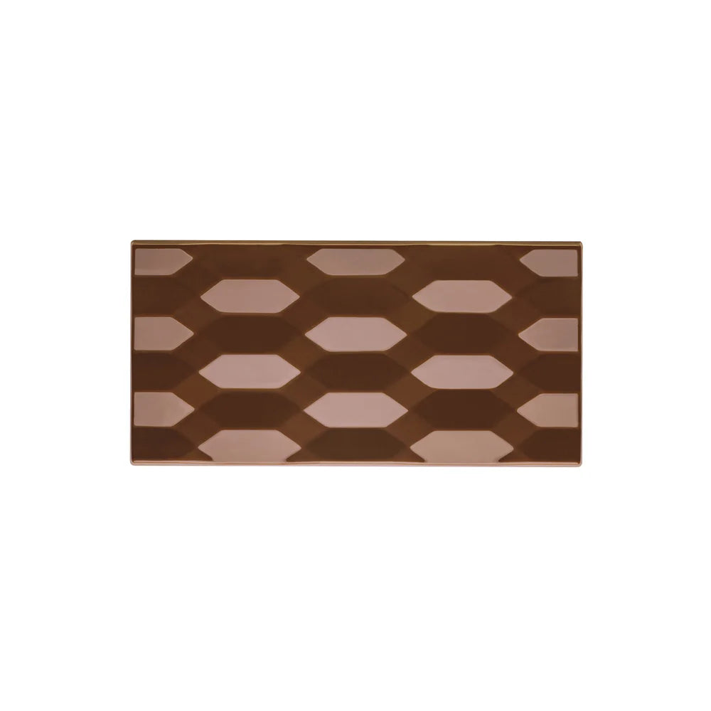 PAVONI Choco Bar Mould Hexa 3 Indents 100g PC5029