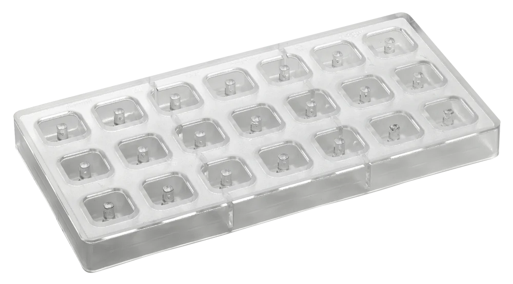 PAVONI Choco Bar Mould Iconic Square Shape PC51
