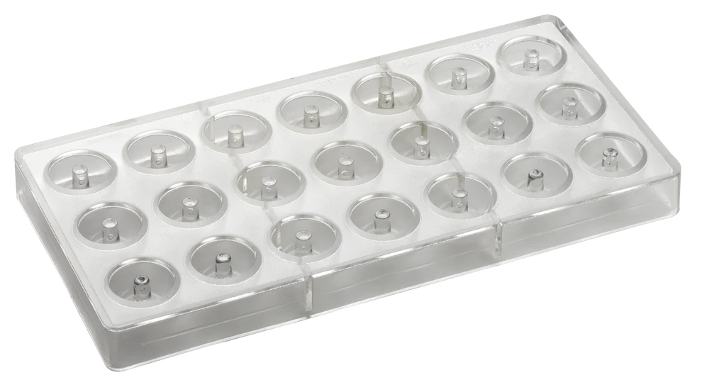 PAVONI Choco Bar Mould iconic Round Shape PC53