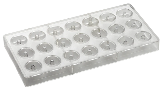 PAVONI Choco Bar Mould iconic Round Shape PC53