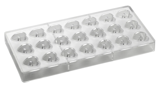 PAVONI Choco Bar Mould Iconic Heart Shape PC55