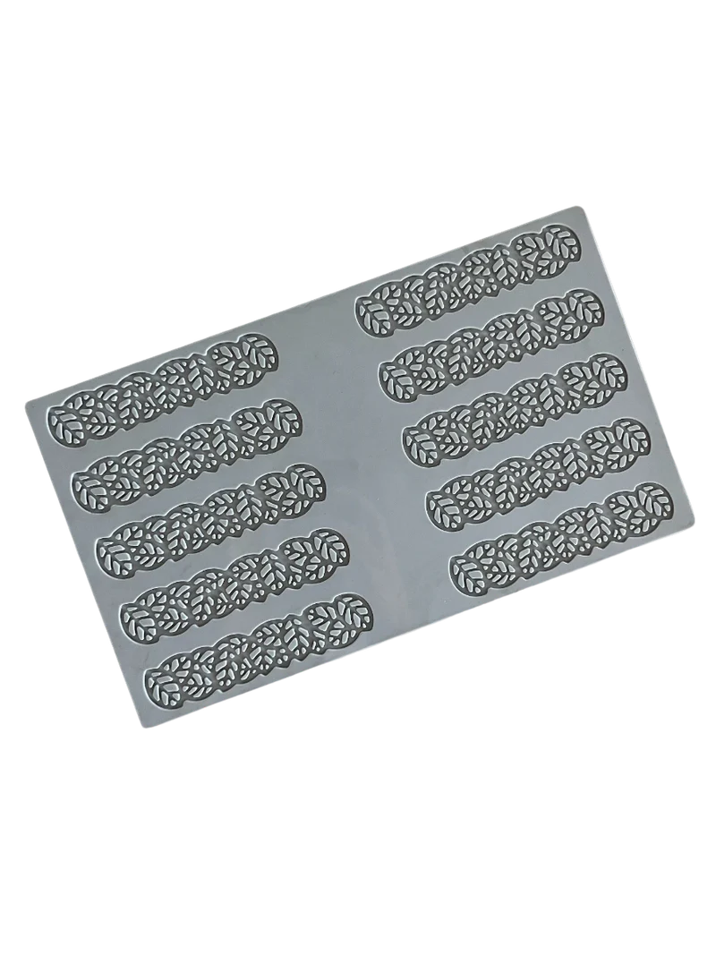 PAVONI 3D Pavodecor Silicone Mat 300 x 175mm Leaves 3.4 PR003